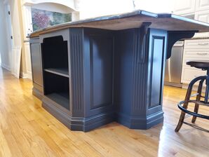Interior Painting of Kitchen Island in Limaville, OH (2)
