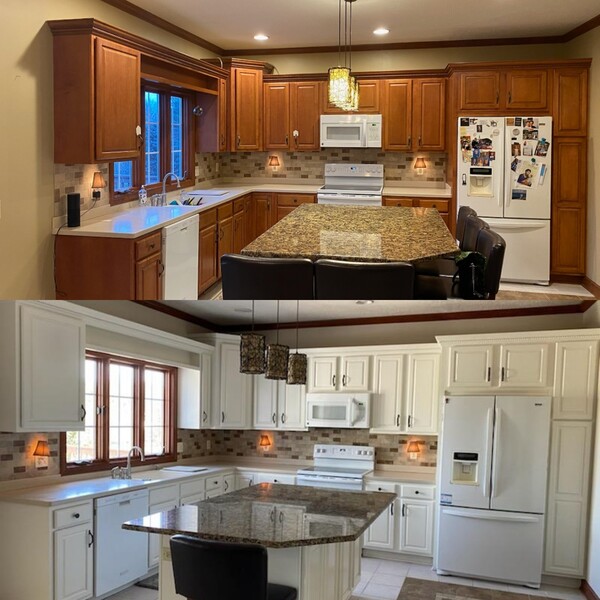 Kitchen Cabinet Refinishing in Bedford, OH (1)